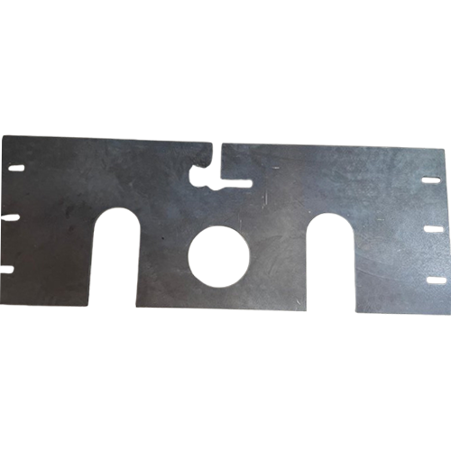 Custom Laser-Cut Mild Steel Mounting Plate / Bracket